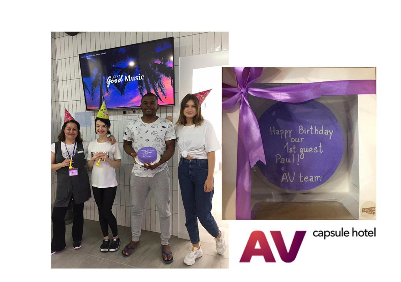 Av-1 Capsule Hotel 키예프 외부 사진